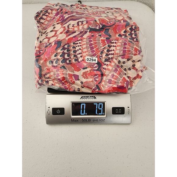 Chufy Skirt Womens Medium Pink Handkerchief Midi Wrap Viscose Fairy Whimsical - Picture 9 of 9